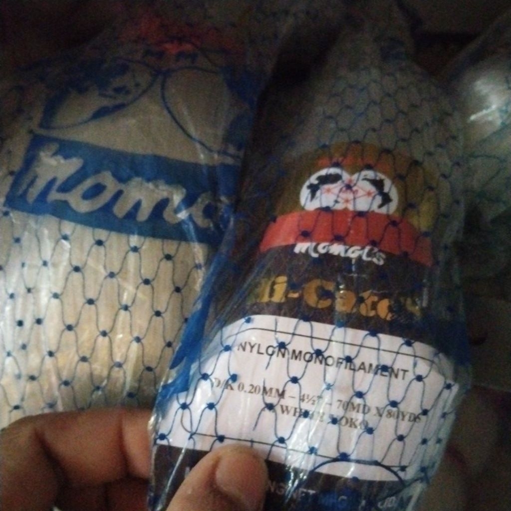 jaring ikan momoi 4½ inch 0.20 70md/80yds yoko jaring momoi