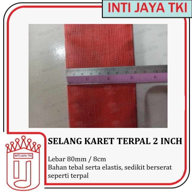 SELANG KARET 2 INCH PER ROLL (100 mtr)