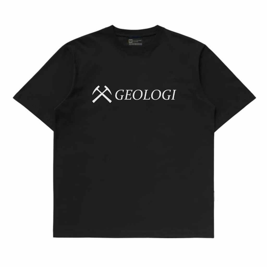 Kaos Distro Geologi 100% Katun Premium
