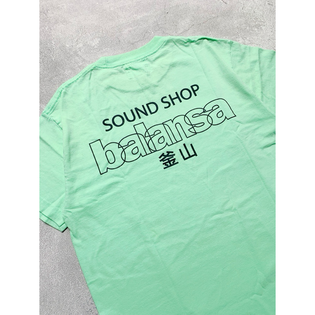 SOUND SHOP BALANSA - SSB LOGO TSHIRT MINT
