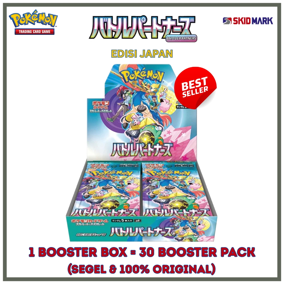 Kartu Pokemon Japan TCG Battle Partners SV9 Booster Box