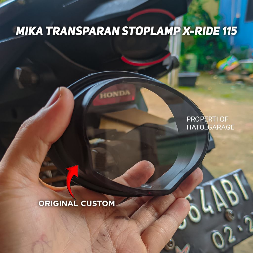 Mika Lampu Belakang X-Ride 115 - Stoplamp Transparan X-Ride 115 - Stoplamp X-Ride 115
