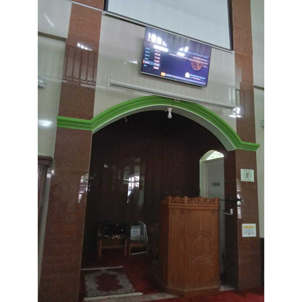 Mihrab GRC Minimalis Kelapa Gading