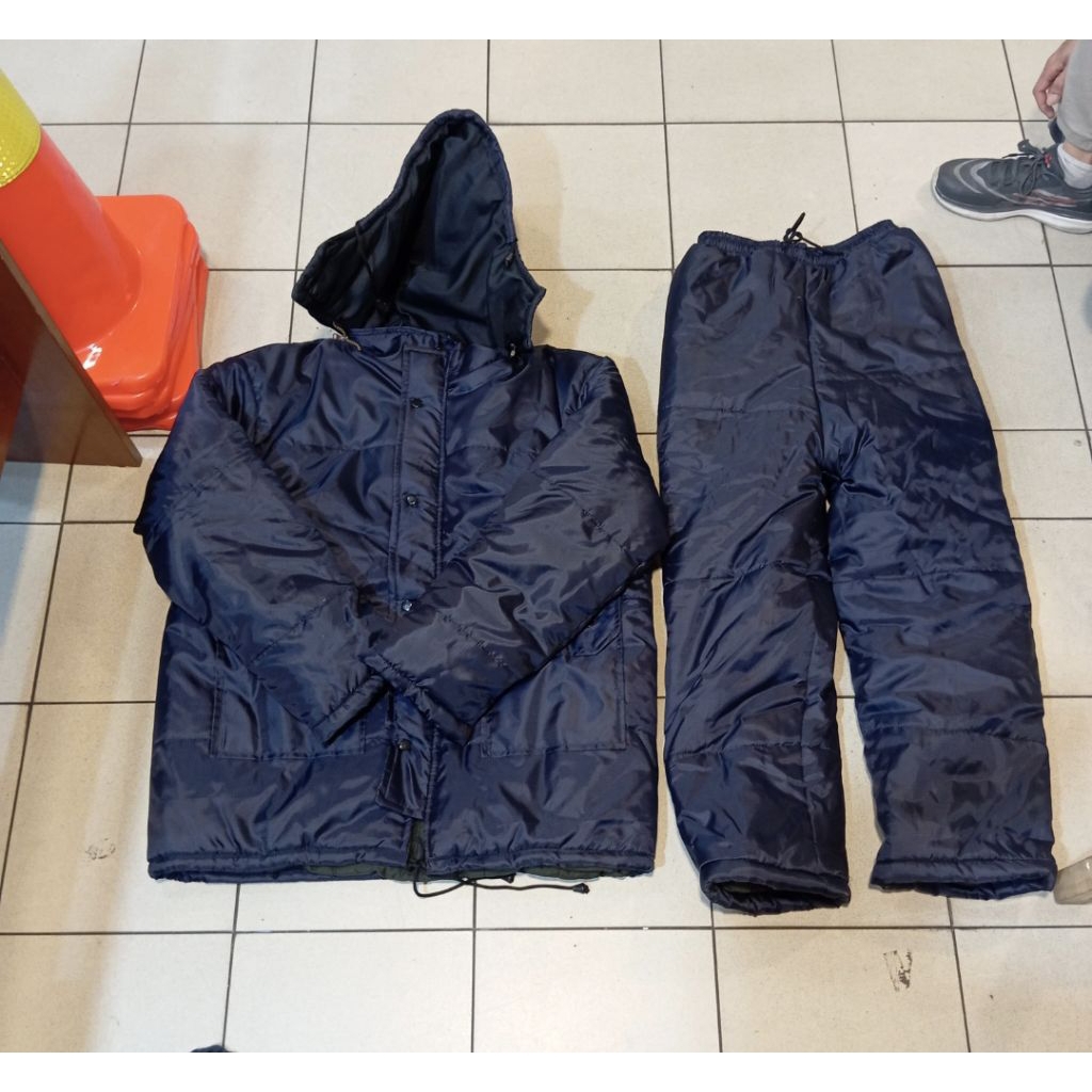 Jaket Dingin Cold Storage / Baju Celana Jaket Dingin Cold Storage - All size, jaket fullset