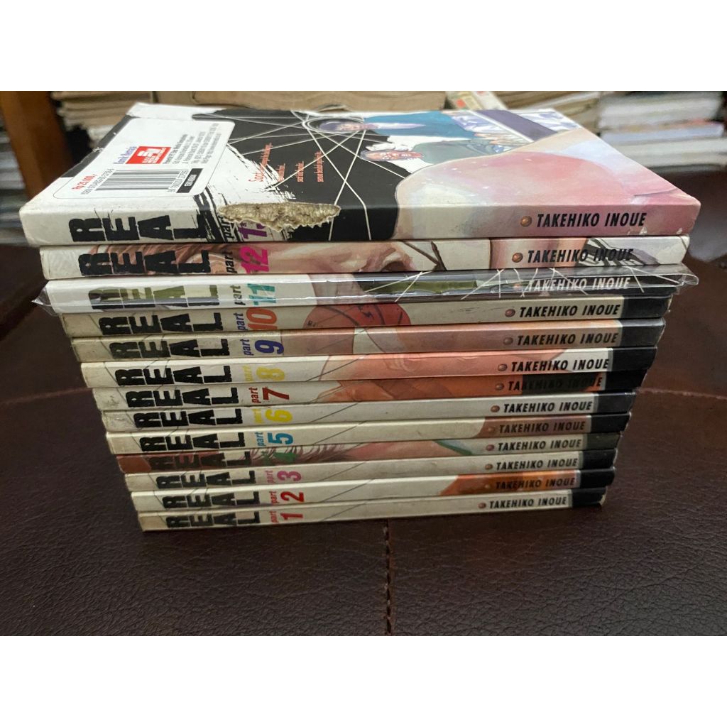 Komik Real 1-13 tamat lengkap - Takehiko Inoue - cover minus dikit