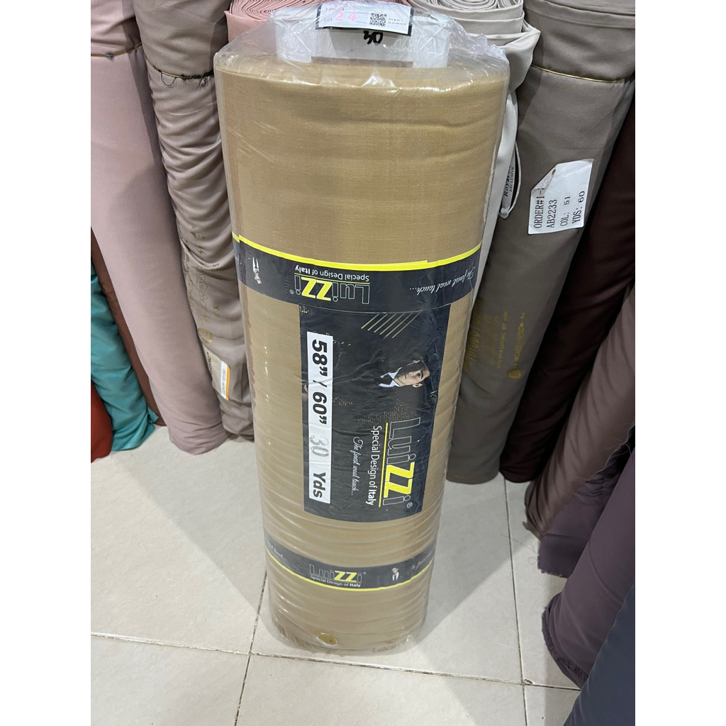 Kain seragam kahky luizzi Pesanan