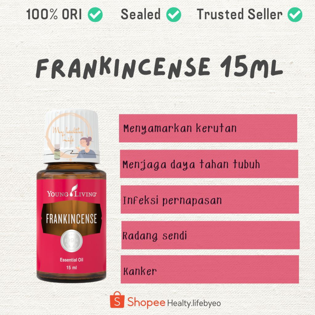 Frankincense 15ml young living frankincense essential oil frankincense 5ml yleo