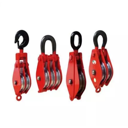 DOUBLE WHEEL PULLEY BLOCK / KATROL KAPAL BARANG DEREK 5 TON