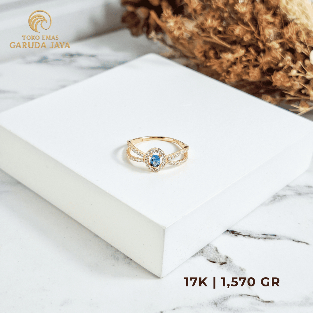 CINCIN NAYVA 17K | CINCIN EMAS 17K | CINCIN 1 GR