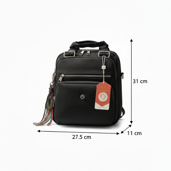 [PHOEBE] SIGHMON - Tas 3in1 Selempang, Ransel, Jinjing FREE GANTUNGAN