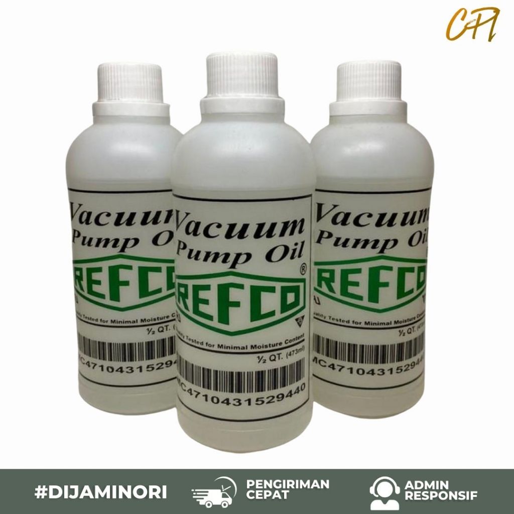 Oil Vacum Pump Ac Oli Vacum 473ml