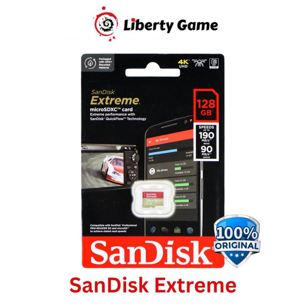 Sandisk Extreme MicroSDXC / Memory Card 128GB Extreme Sandisk Original