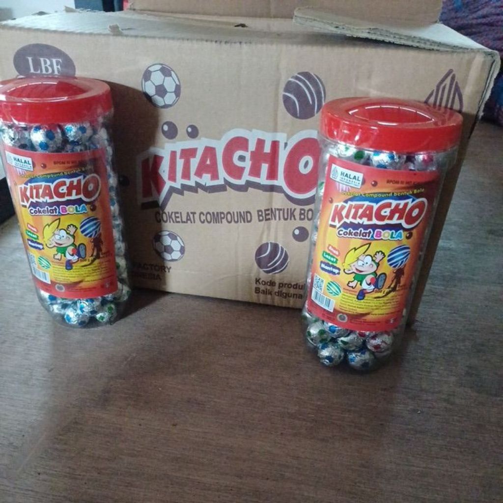 Coklat Bola Kitacho Toples isi 100 Pcs