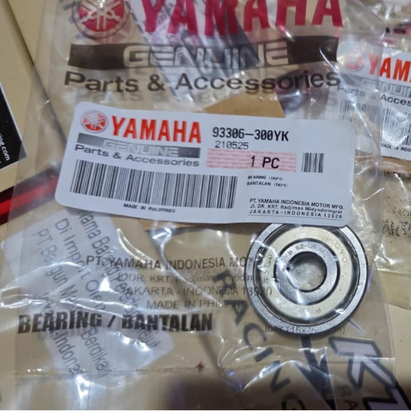 Bearing Tromol Depan 6300 YGP Mio M3/Jupiter Z/Lexi