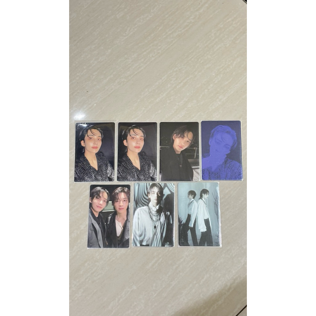jeonghan wonwoo this man deluxe ver. bundle photocards pc