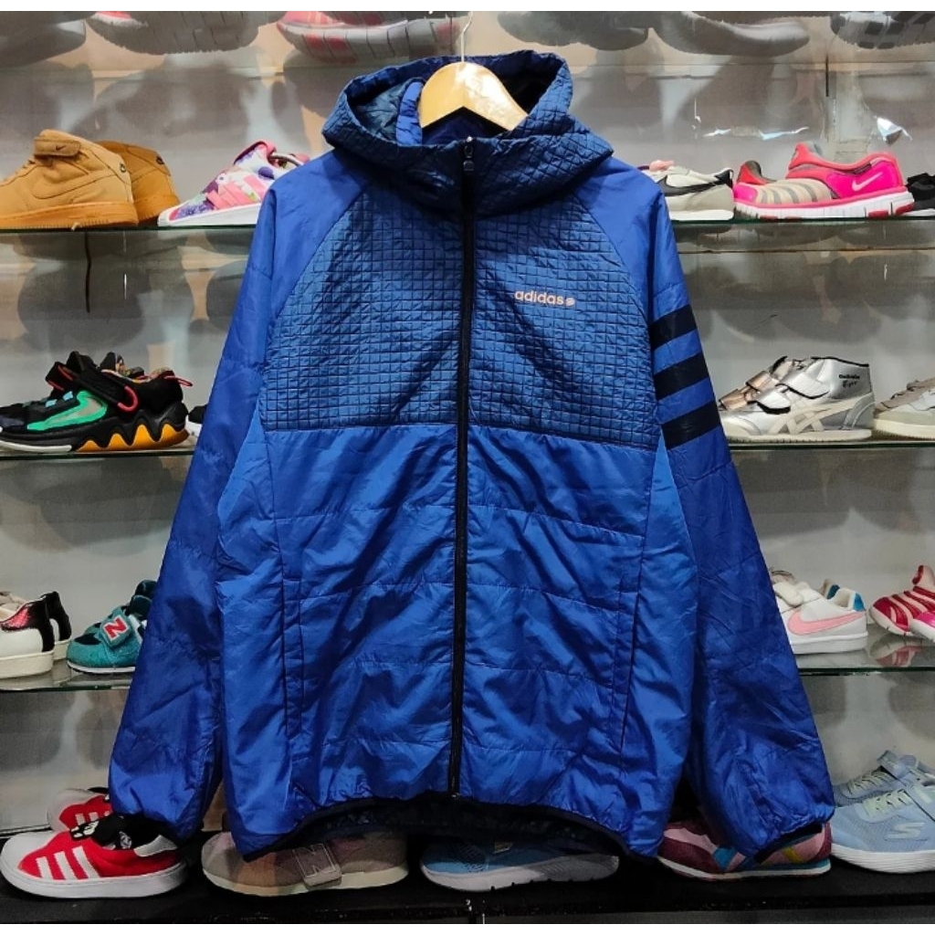 JAKET BIRU HITAM PRIA