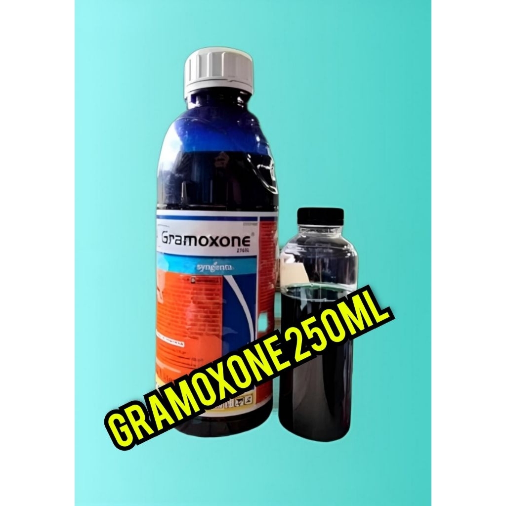 obat rumput gramoxone kemasan 250mL.ampuh membasmi rumput liar