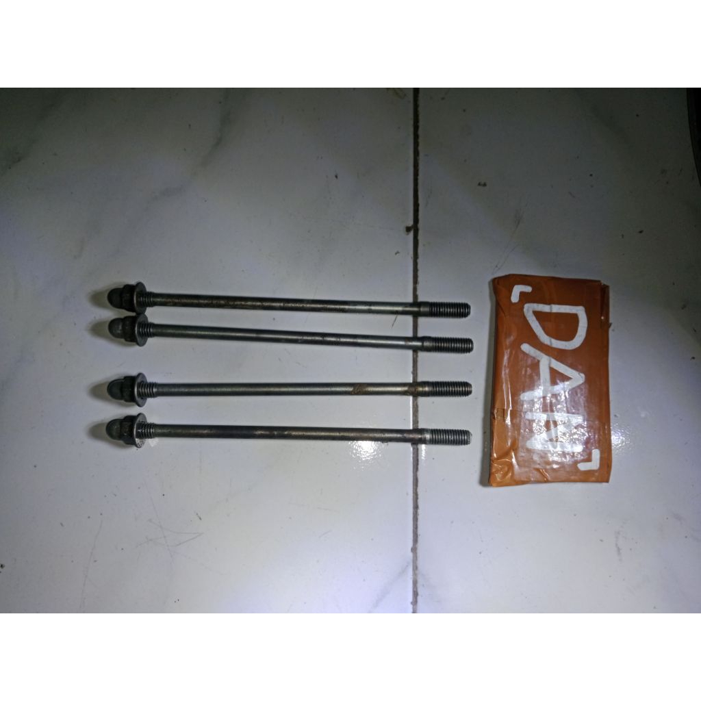 baut thunder baut ancer tusuk sate thunder baut blok head thunder 125 ori lepasan