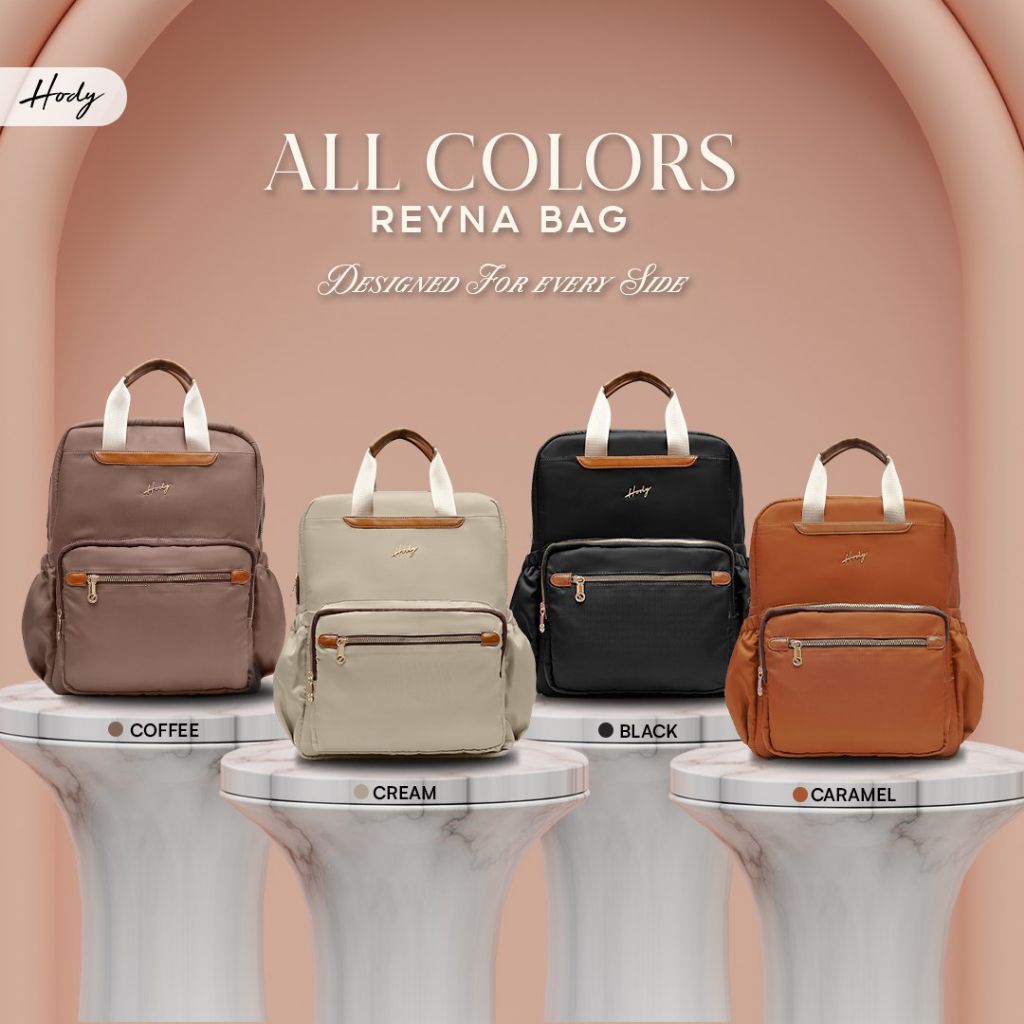 Reyna Backpack By Hody | Synthetic Leather Bag