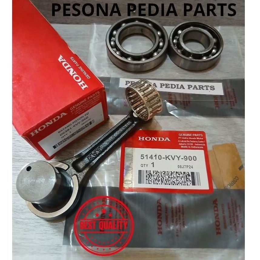 Setang Seher KVY + Bering Motor Honda Beat Karbu Beat FI Injeksi, Beat Sporty, Beat Pop, Beat Street