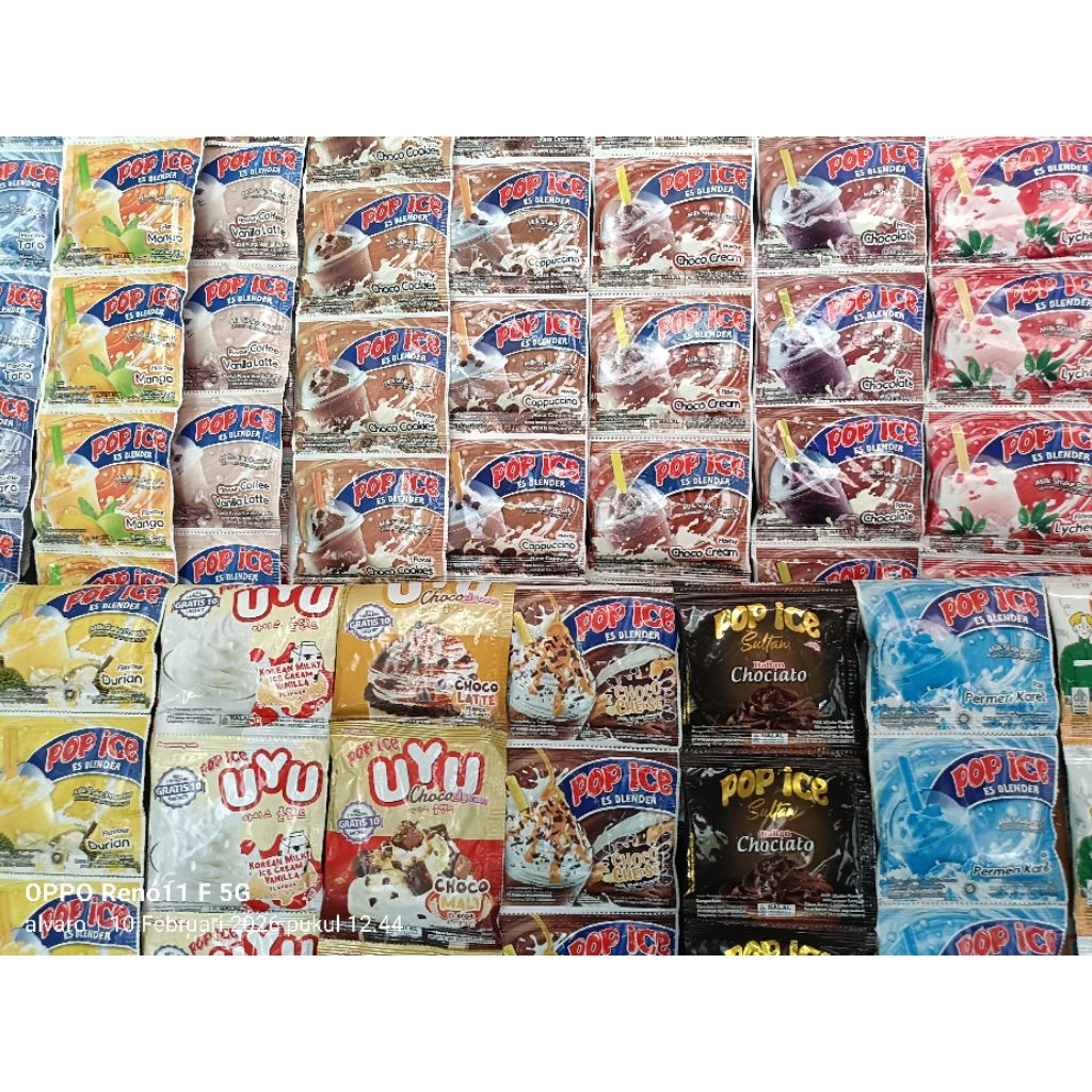 Pop Ice 1 Renceng ( 10 sachet )