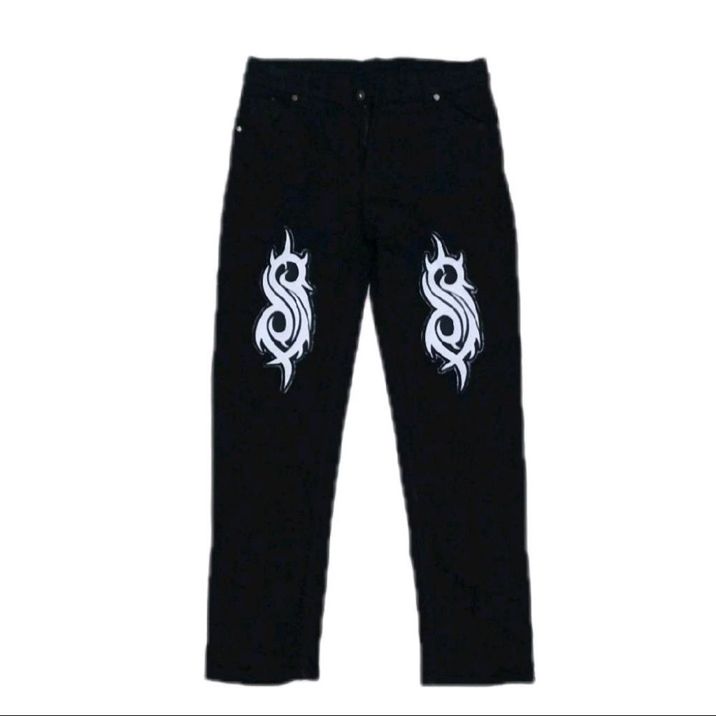 Celana Jeans Slipknot | PULSE OF THE MAGGOTS | Tribal S