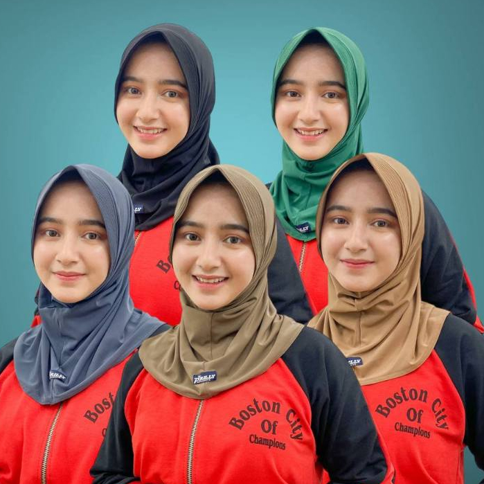 PRILLY HIJAB - JOYA BERGO SPORT ORI PRILLY - JERSEY SUPER PREMIUM