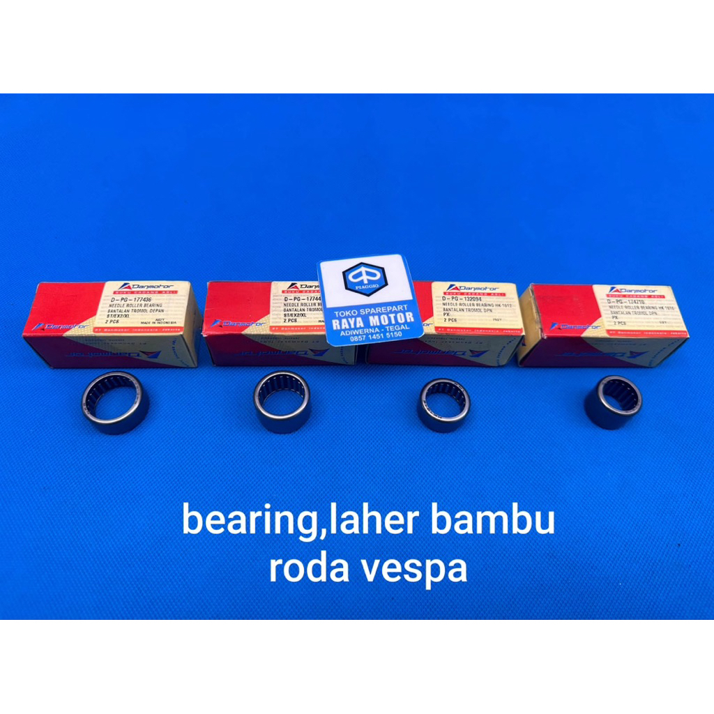 bearing laher bambu vespa danmotor