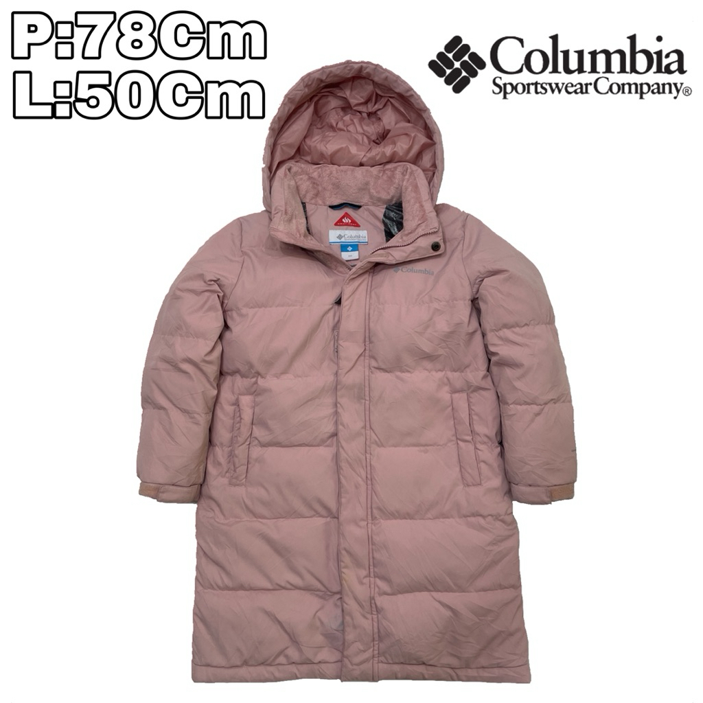 JK50 Jaket Long Parka Bulang Anak 10th Columbia Thermal  Bulu Angsa Winter Musim Dingin Hiking Penda