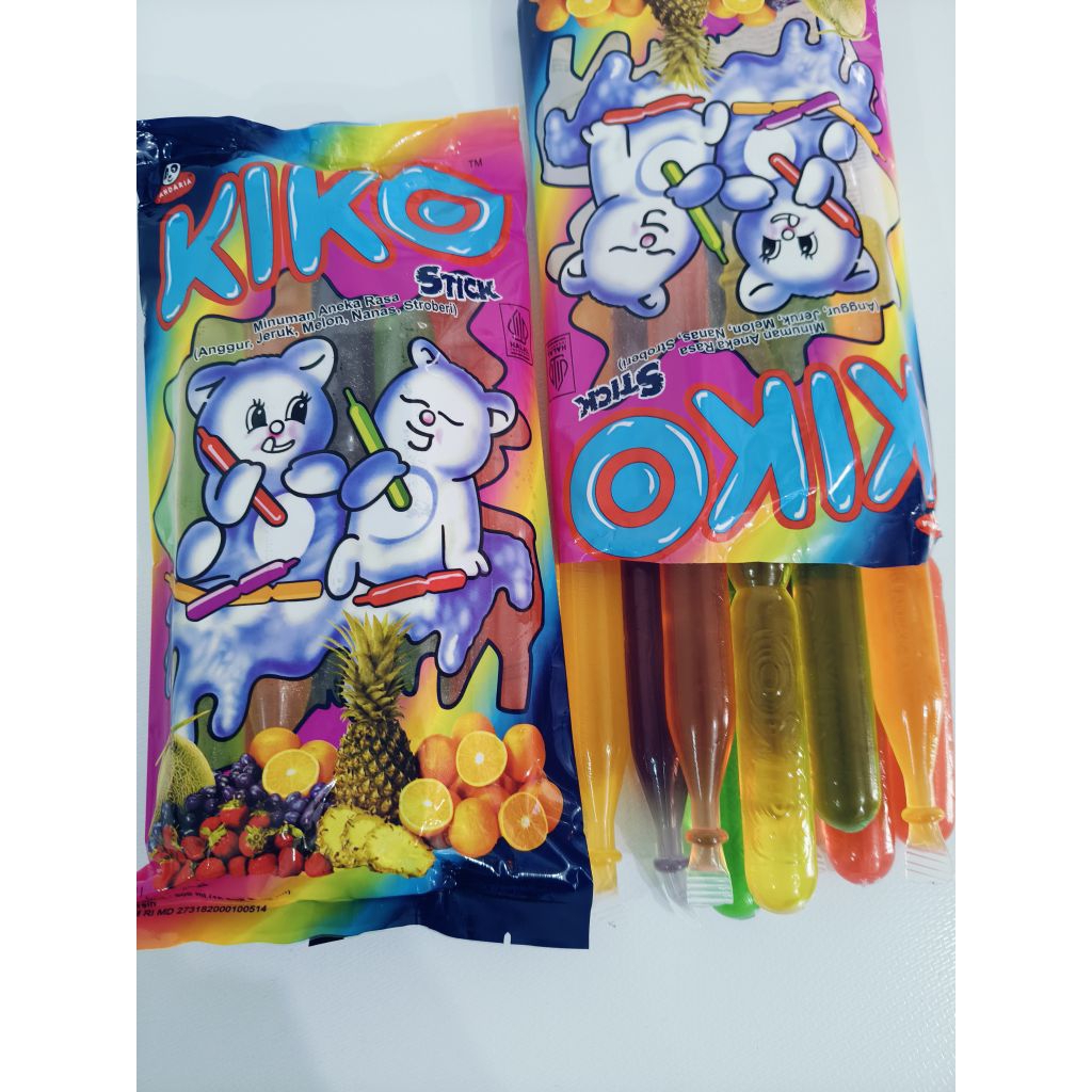 KIKO ES STICK JELLY PER PACK ISI 10PCS ANEKA RASA