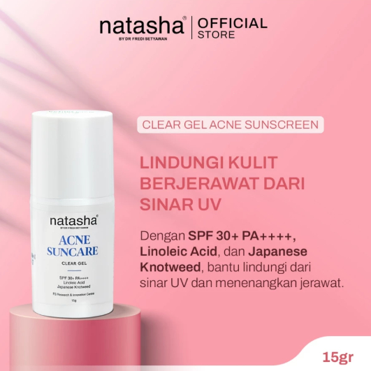 NATASHA SKINCARE ACNE SUNCARE CLEAR SPF 30+ PA++++