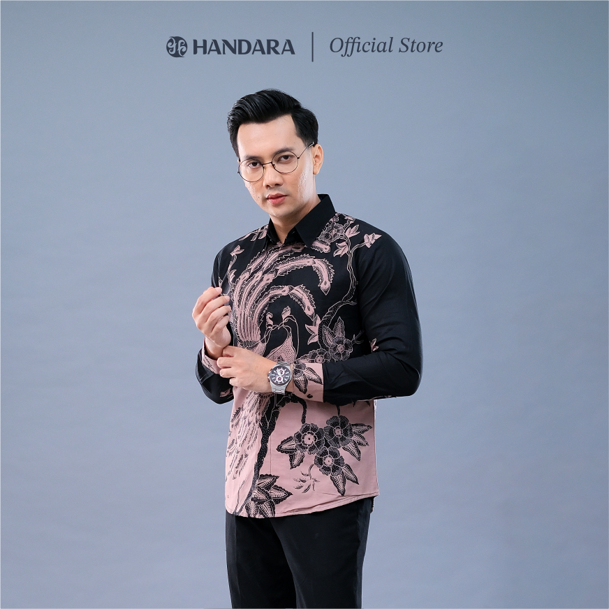 Batik Handara - Asmara Manyura Kemeja Pria Furing Erro