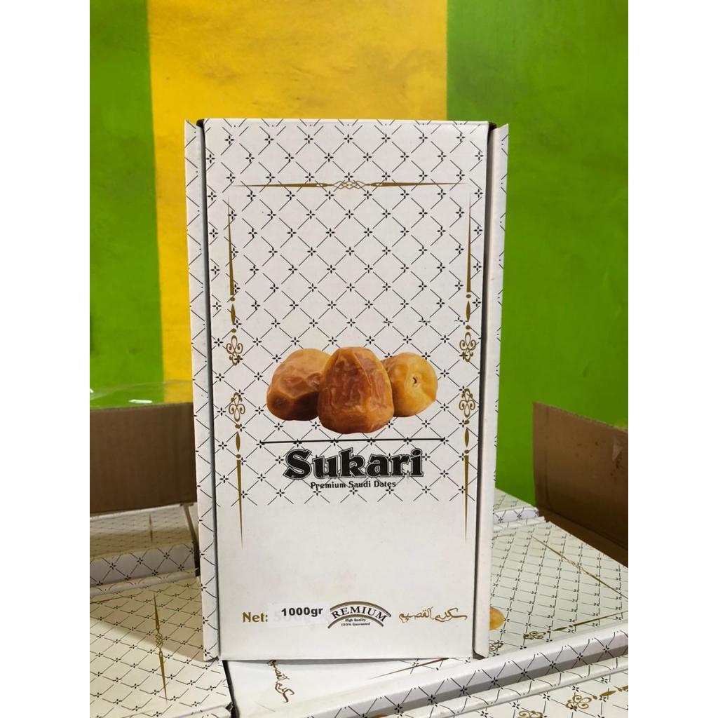 Kurma Sukari Ember 850 Gram | Kurma Sukari Premium | Kurma Basah Al-Qassim Sukari