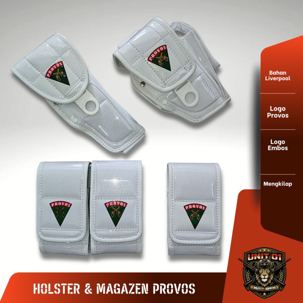 sarung pistol provos tni - holster + magazen - Sarung Pistol 3/4 Provos - Sarung Pistol Provos - Sar