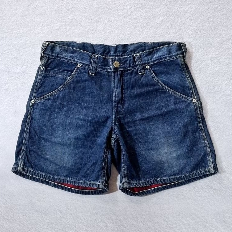 IRON HEART HOLLYWOOD RANCH MARKET BLUE BLUE JAPAN DENIM SHORTS