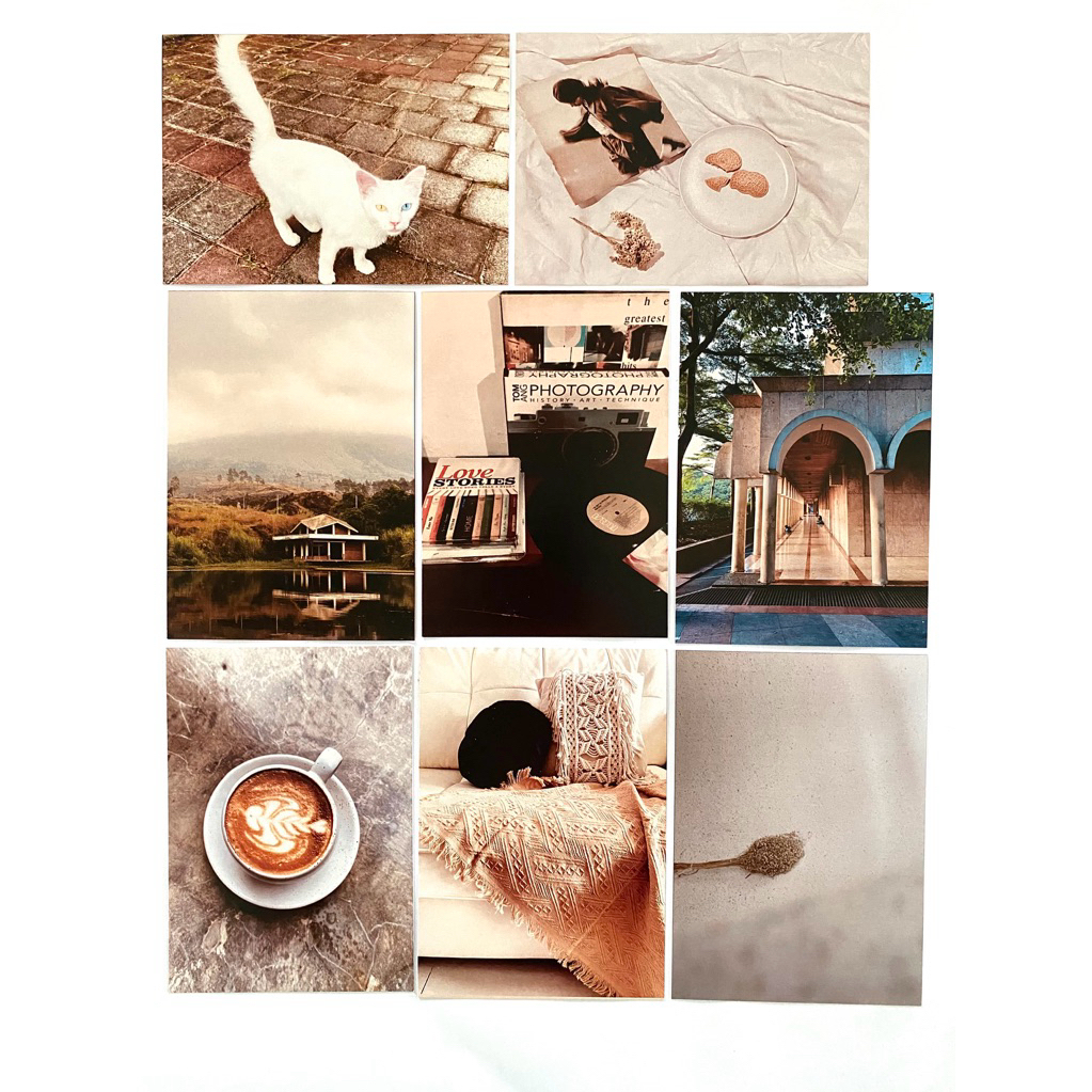 Postcard /poster dinding estetik