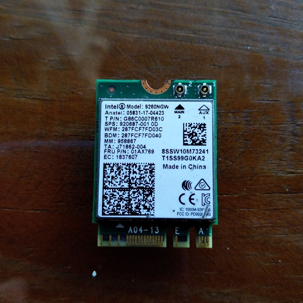 wifi card lenovo thinkpad e490