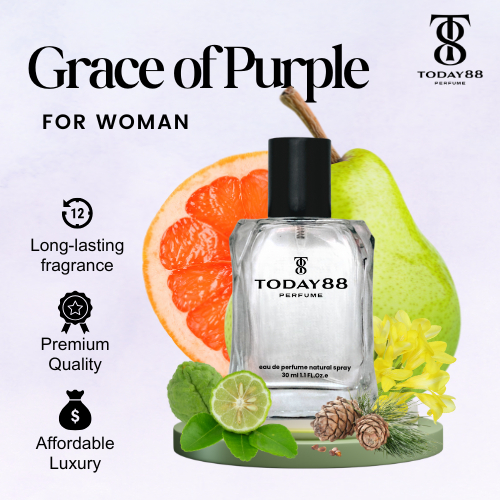 NEW Grace of Purple - Parfum Wanita Today 88 Perfume