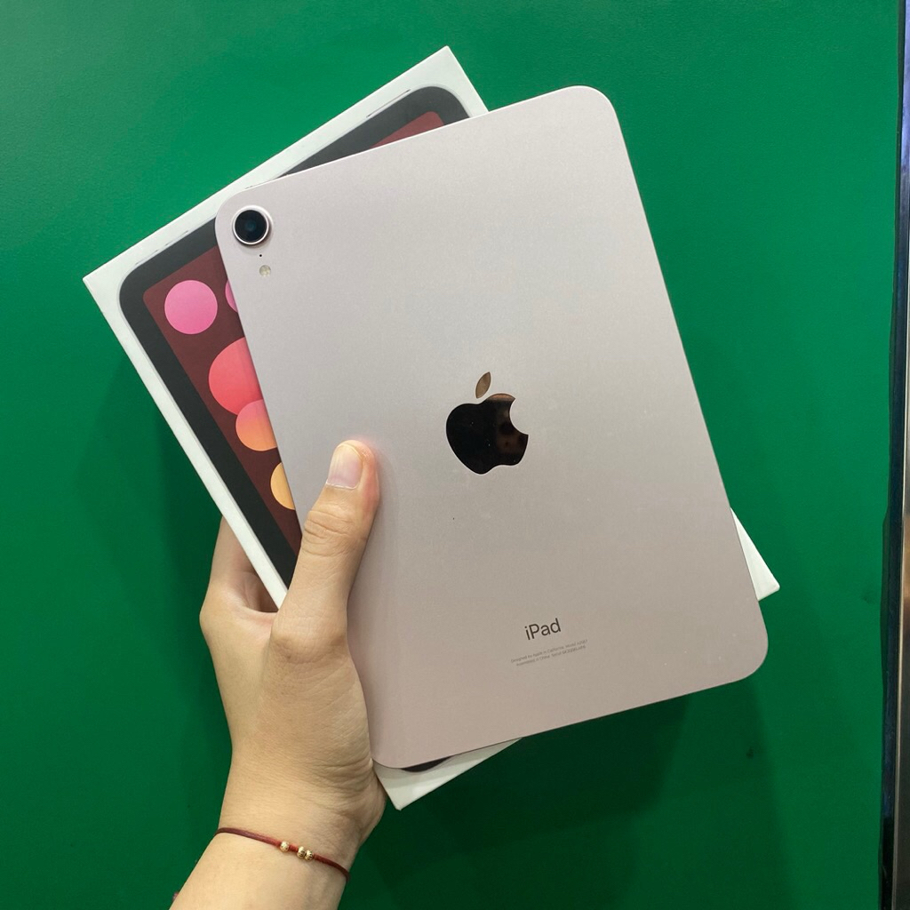 Ipad mini 6 Pink 64gb inter second bekas pakai normal fullset ori