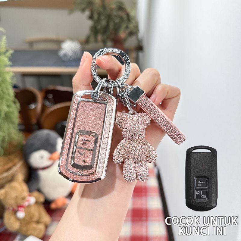 Cover Kunci motor Honda Scoopy 2020-2022 /Vario 125 150 2019 Bahan TPU Premium 2021 Remote Smartkey 