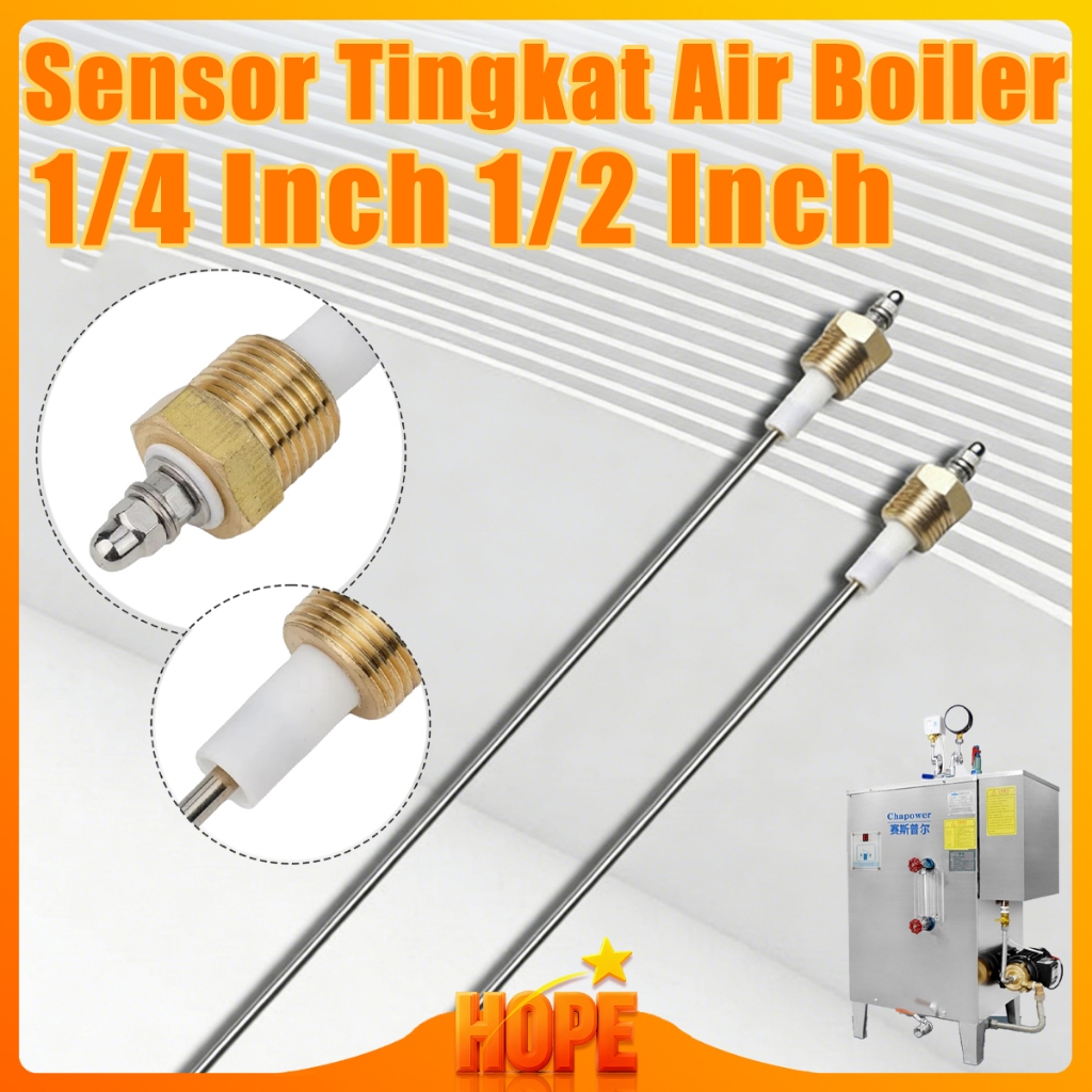 Elektroda Ketinggian Air Batang Elektroda Boiler Probe drat 1/4 Inch 1/2 Inch Sensor Level Air Otoma