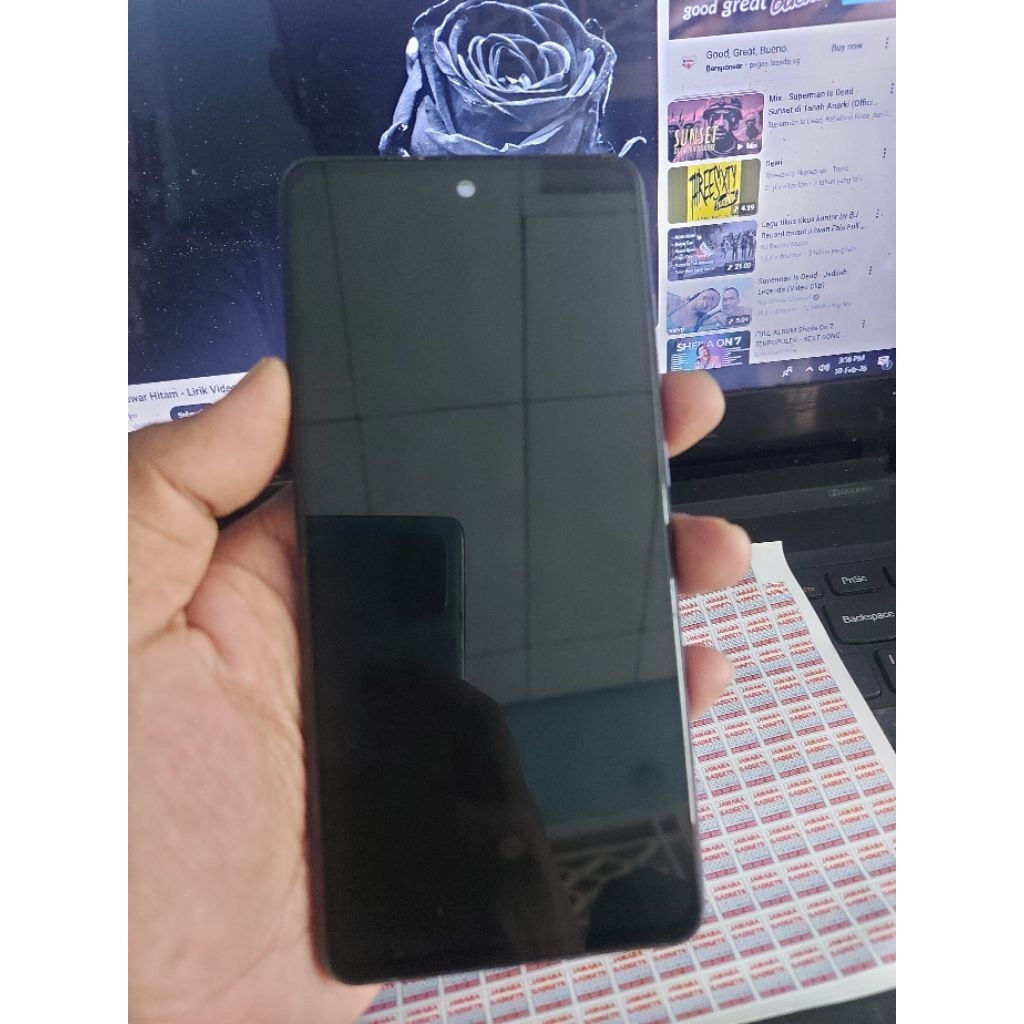 lcd copotan original samsung a52s
