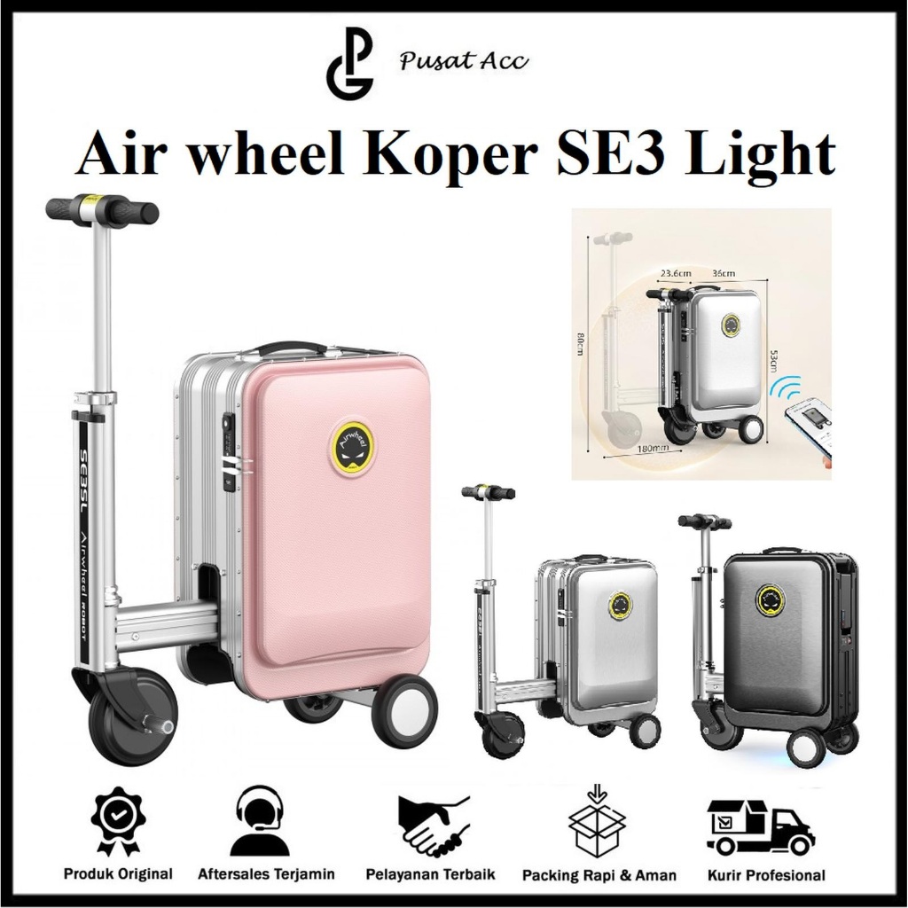 Air wheel Koper SE3S Light Koper Elektrik Bisa Jalan 24 Inch - Air wheel Koper Electrik Skuter SE 3S