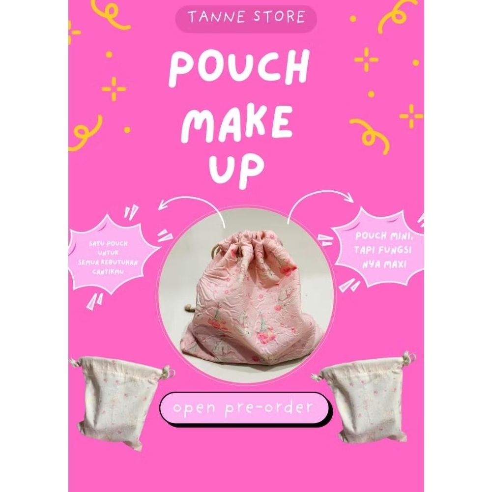 pouch make up serut