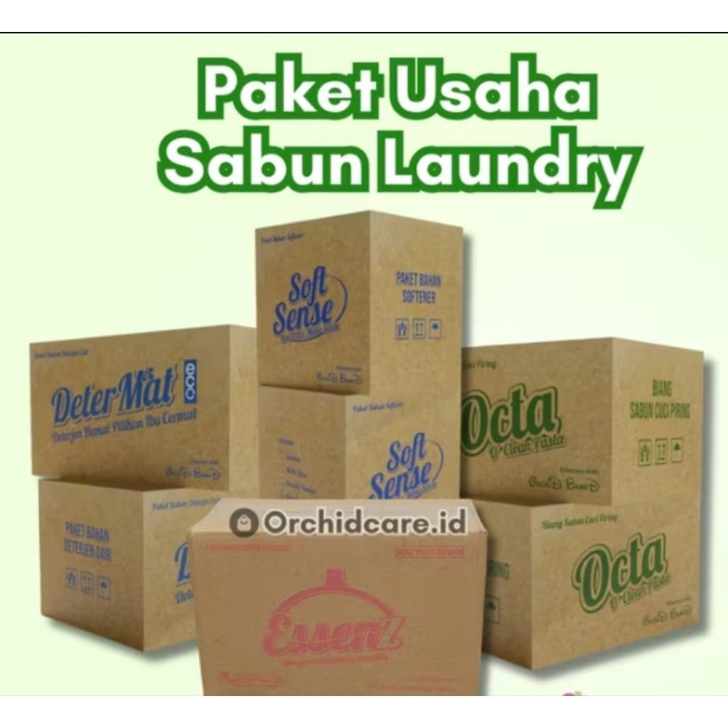 Paket usaha sabun laundry