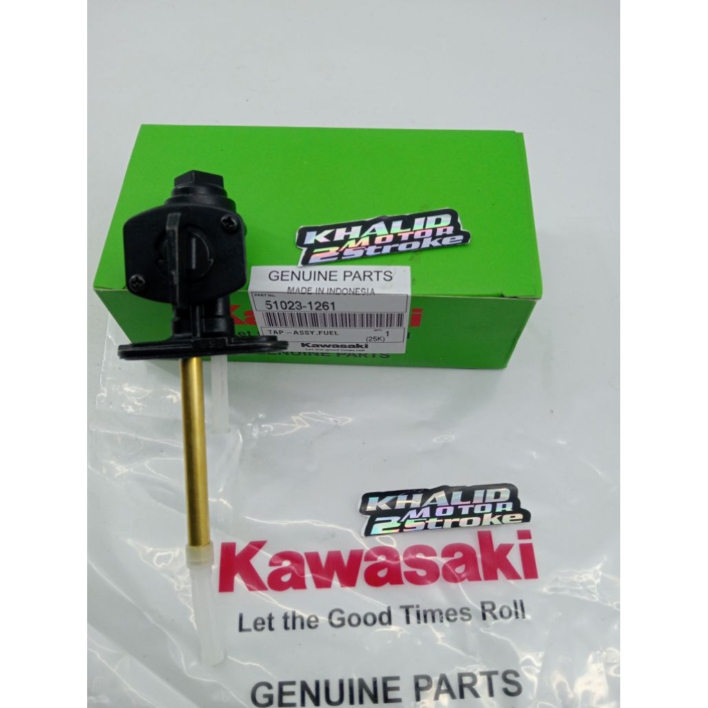 KRAN BENSIN NINJA R NINJA SS NINJA RR OLD NINJA RR NEW ORIGINAL KAWASAKI PART 51023-1261