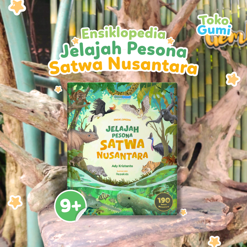 [READY] Ensiklopedia Hewan Indonesia: Jelajah Pesona Satwa Nusantara | Buku Pengetahuan Hewan Endemi