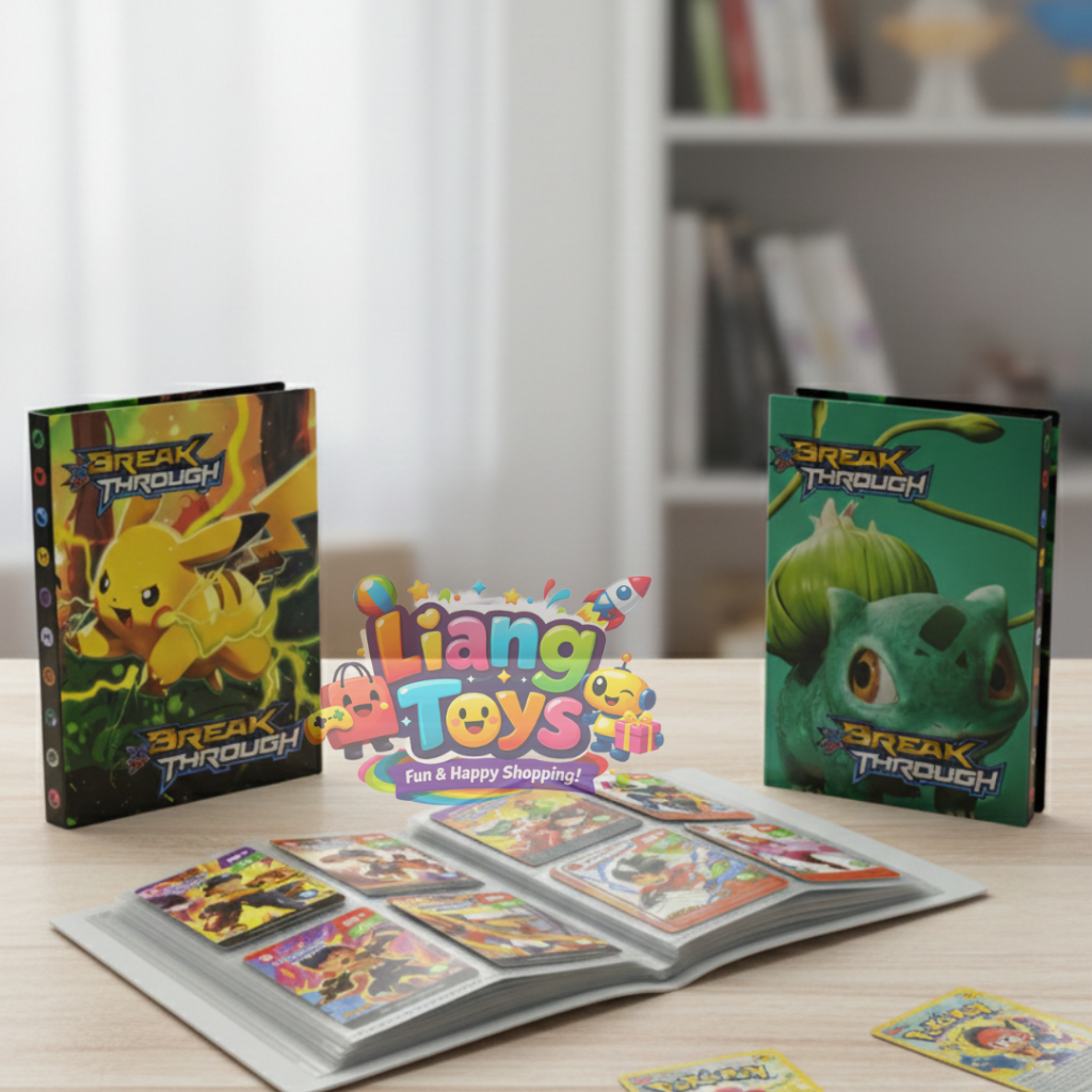 Binder Kartu Pokemon Album Kartu 240 Slot Isi - Collector Card Album Pokemon Game