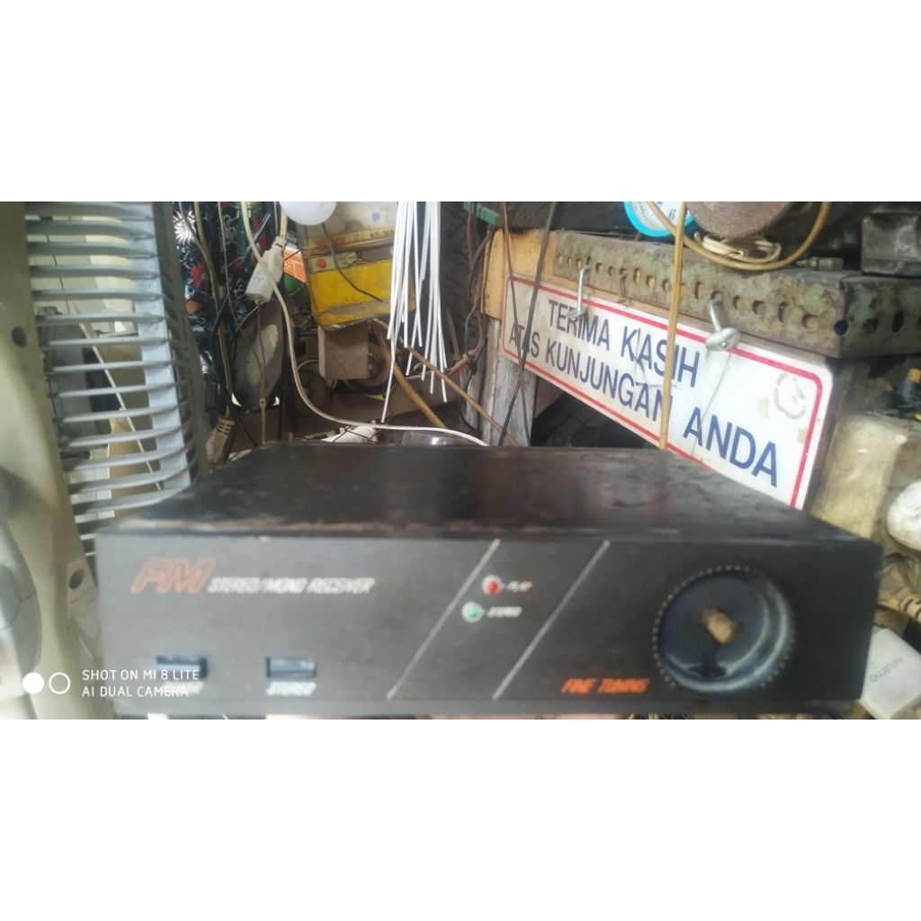 radio tuner fm jadul