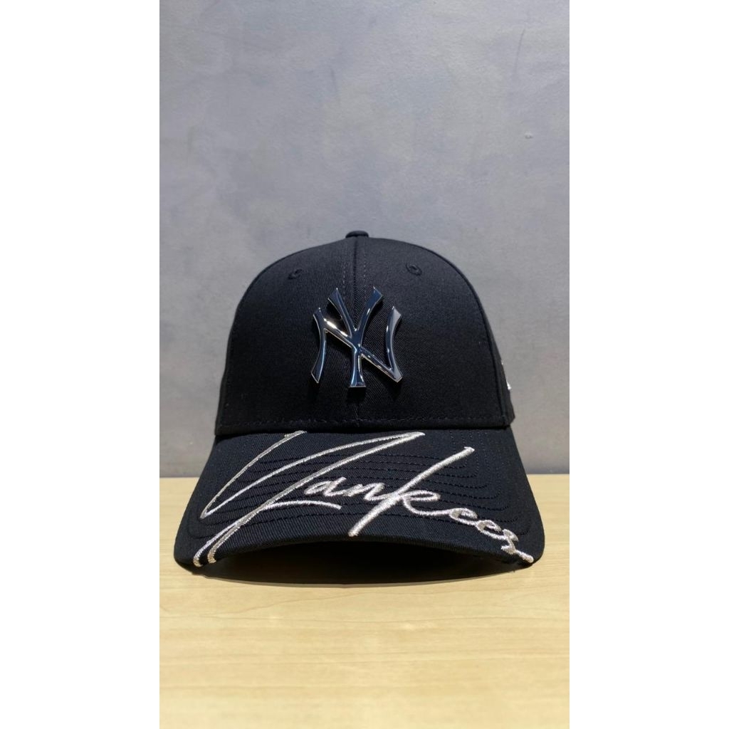 Topi Original New Era NY Yankees 9Forty - Hitam